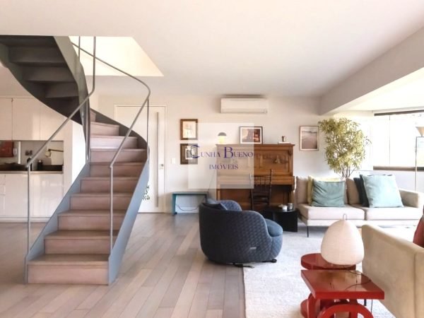 COBERTURA DUPLEX COM VISTA ESPETACULAR NO JARDIM PAULISTA – VENDA OU LOCAÇÃO