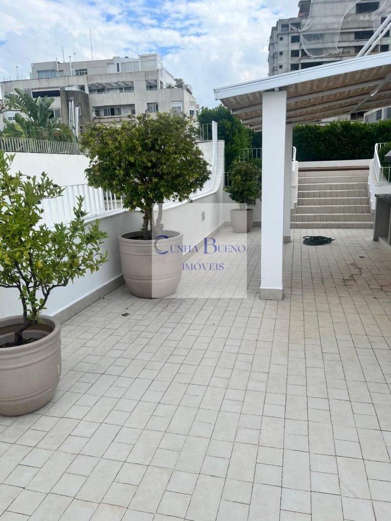 COBERTURA COM VISTA DEFINITIVA PARA O IBIRAPUERA, PAULISTA E JARDINS – LOCAÇÃO