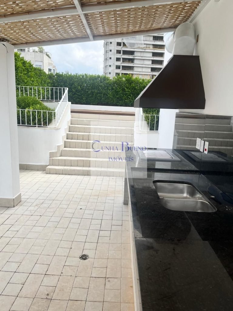 COBERTURA COM VISTA DEFINITIVA PARA O IBIRAPUERA, PAULISTA E JARDINS – LOCAÇÃO