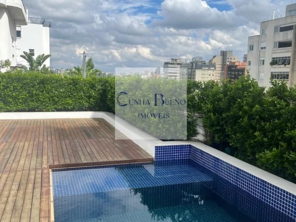 COBERTURA COM VISTA DEFINITIVA PARA O IBIRAPUERA, PAULISTA E JARDINS – LOCAÇÃO